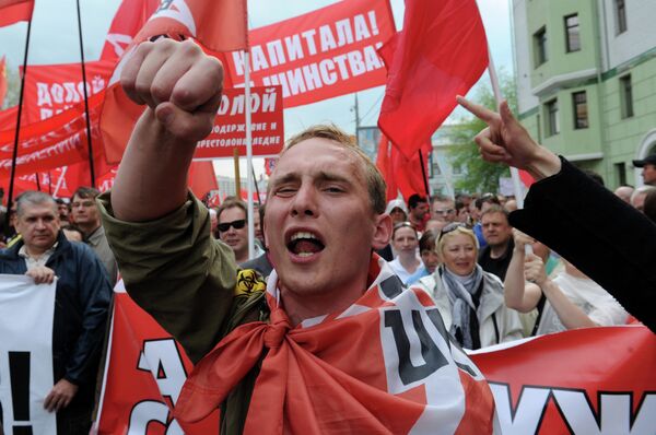 La “Marcha de los millones” de la oposición en Moscú - Sputnik Mundo