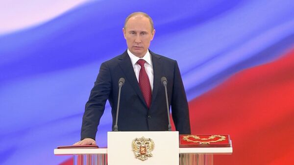 Putin asumen la presidencia de Rusia en una solemne ceremonia en el Kremlin - Sputnik Mundo