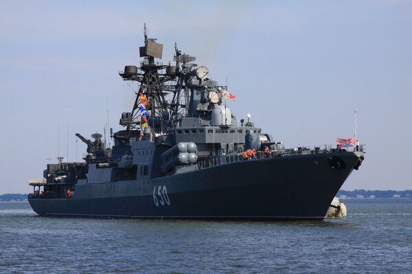 El destructor antisubmarino ‘Almirante Chabanenko’ - Sputnik Mundo
