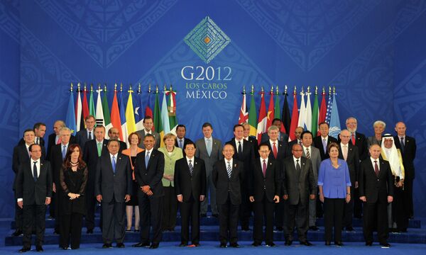 G-20 aprueba plan de contribución al crecimiento económico y generación de empleos - Sputnik Mundo