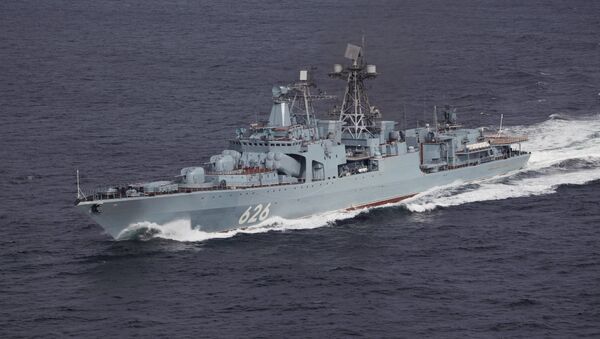 Buque antisubmarino ruso Vicealmirante Kulakov - Sputnik Mundo