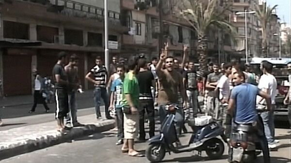 Libaneses celebran atentado contra altos cargos del régimen sirio - Sputnik Mundo