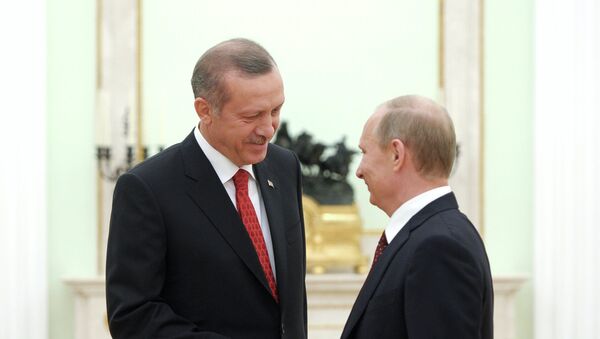 Putin y Erdogan presidirán cumbre Rusia-Turquía a finales de otoño en Moscú - Sputnik Mundo