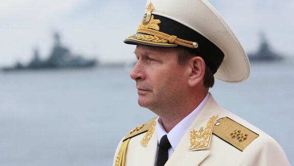 Jefe de la Armada rusa, almirante Víctor Chirkov - Sputnik Mundo
