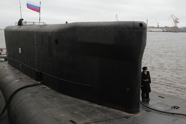 El submarino nuclear Alexandr Nevski - Sputnik Mundo