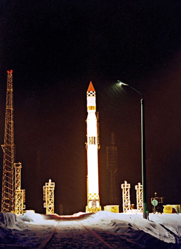 Lanzamiento del satélite Glonass-K (archivo) - Sputnik Mundo