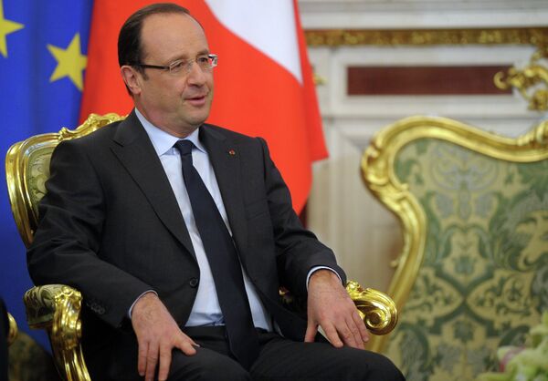 Presidente francés, François Hollande - Sputnik Mundo