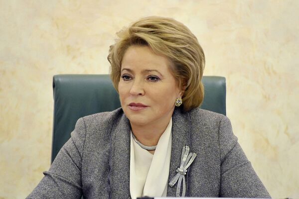 Valentina Matvienko, presidenta del Consejo de la Federación - Sputnik Mundo