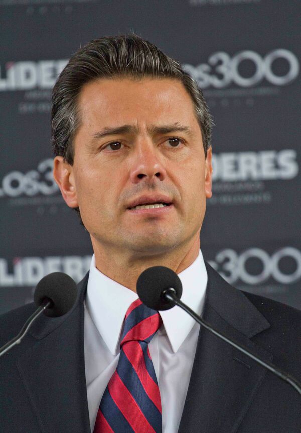Presidente de México, Enrique Peña Nieto - Sputnik Mundo
