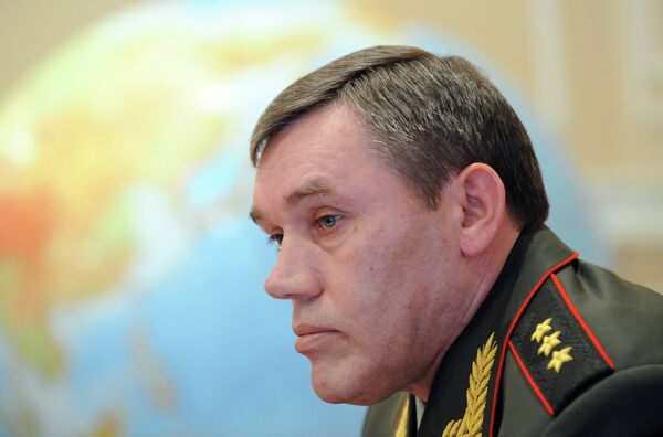 Jefe del Estado Mayor de las Fuerzas Armadas de Rusia, general Valeri Guerásimov (archivo) - Sputnik Mundo