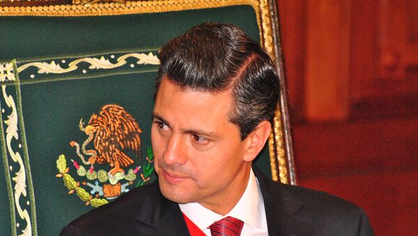 Presidente de México, Enrique Peña Nieto (archivo) - Sputnik Mundo