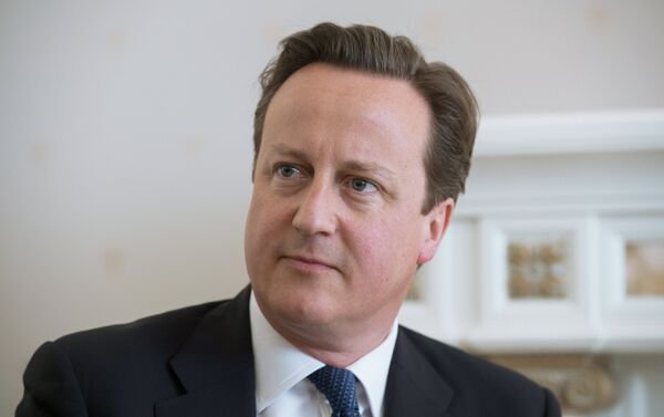 El primer ministro británico, David Cameron - Sputnik Mundo