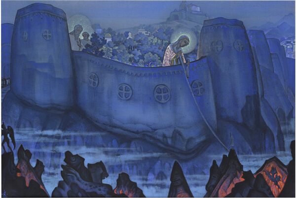 El cuadro “Madonna Laboris”, de Nikolái Roerich - Sputnik Mundo