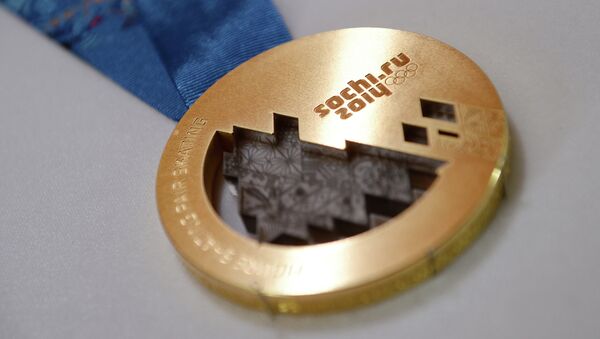 Medalla del oro de JJOO 2014 - Sputnik Mundo