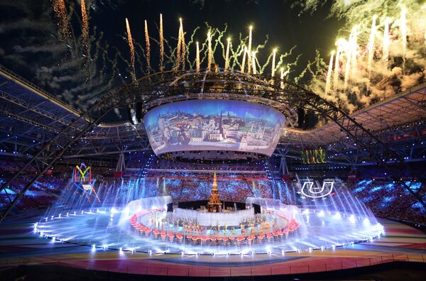 Inauguración de los Juegos Universitarios Mundiales 2013 en Kazán - Sputnik Mundo