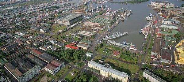 El astillero Severnaya verf de San Petersburgo - Sputnik Mundo