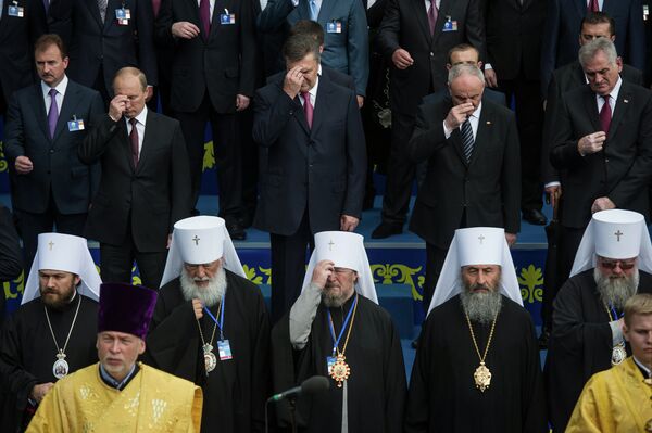 Festejos en Kiev por el 1025º aniversario de la Cristianización de Rusia - Sputnik Mundo