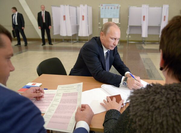 Putin: Las elecciones en Moscú han sido libres. - Sputnik Mundo