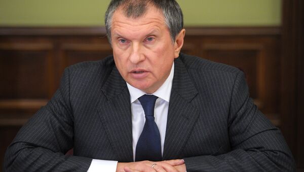 El jefe de la petrolera estatal rusa Rosneft Ígor Sechin (archivo) - Sputnik Mundo