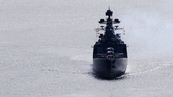 El gran buque antisubmarino Admiral Vinográdov - Sputnik Mundo