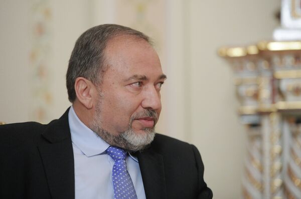 El ministro de Asuntos Exteriores de Israel Avigdor Lieberman - Sputnik Mundo