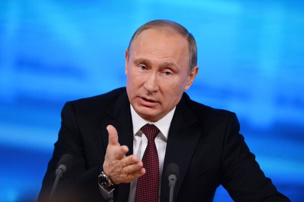 El presidente de Rusia Vladimir Putin - Sputnik Mundo