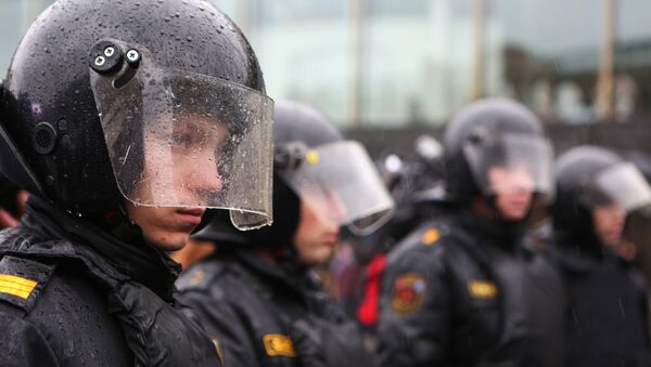 Agentes de policía rusa (archivo) - Sputnik Mundo