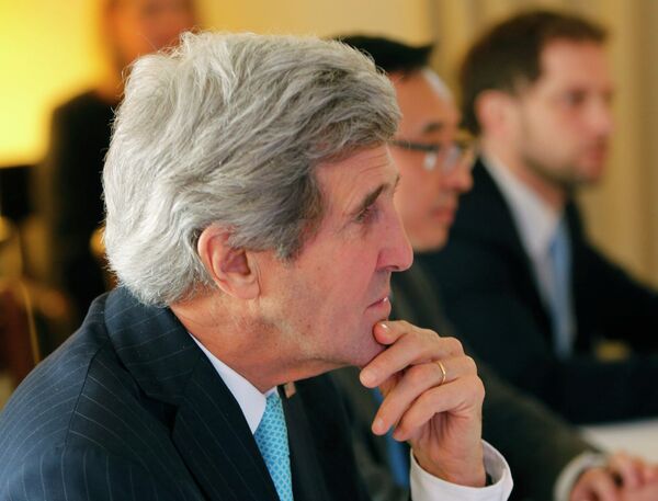 El secretario de Estado de EEUU John Kerry - Sputnik Mundo