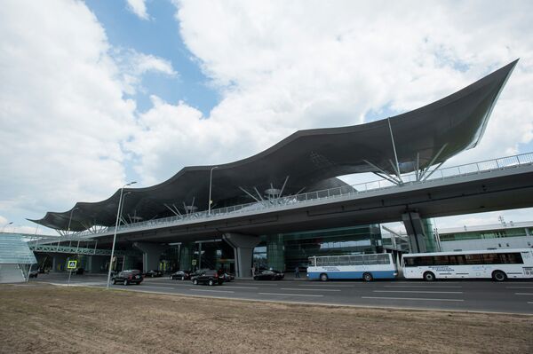 Uno de los terminales del Aeropuerto Internacional de Boryspil de Kiev - Sputnik Mundo
