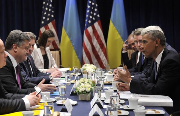 Obama insta a Ucrania a reducir la dependencia del combustible ruso - Sputnik Mundo