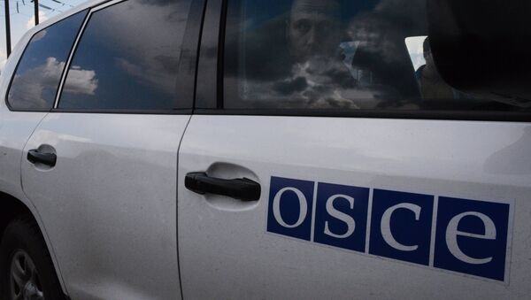 Patrulla de observadores de la OSCE - Sputnik Mundo