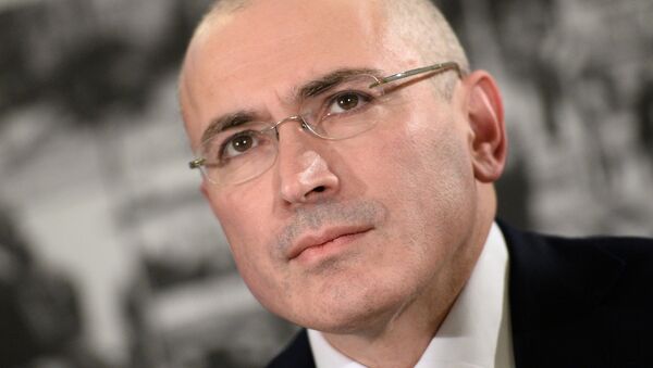 Mijaíl Jodorkovski, exmagnate petrolero - Sputnik Mundo