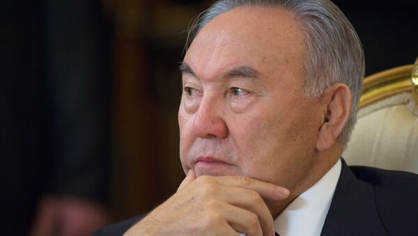 Nursultán Nazarbáev, presidente de Kazajstán - Sputnik Mundo