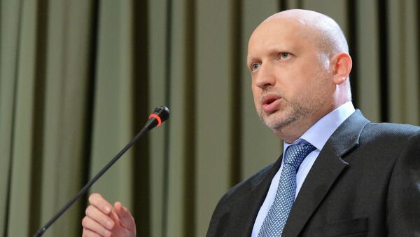 Aleksandr Turchinov, presidente del Parlamento de Ucrania - Sputnik Mundo