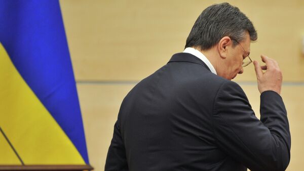 Пресс-конференция В.Януковича - Sputnik Mundo