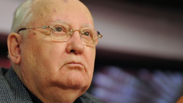 Mijaíl Gorbachov, expresidente de la URSS (archivo) - Sputnik Mundo