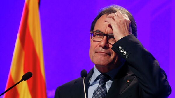 Artur Mas, presidente de la Generalidad de Cataluña - Sputnik Mundo