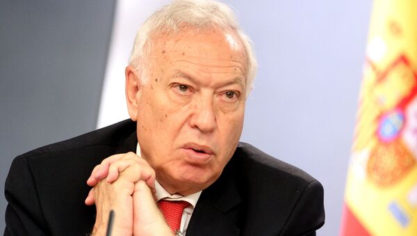 Ministro de Exteriores de España, José Manuel García-Margallo - Sputnik Mundo