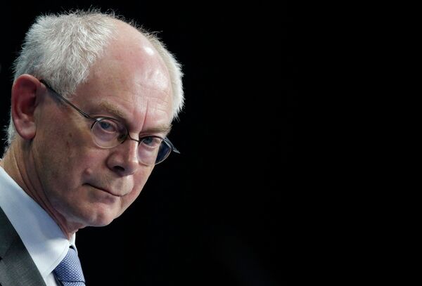 Herman Van Rompuy, presidente del Consejo Europeo - Sputnik Mundo