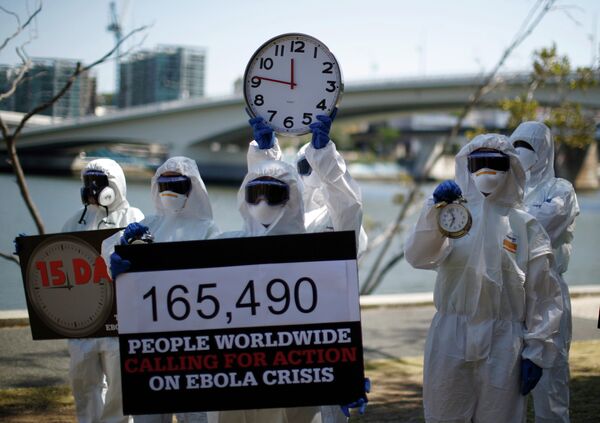 La presidenta de Liberia dice que la epidemia del ébola cesará hacia finales de diciembre - Sputnik Mundo