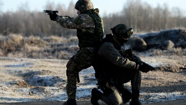 Las fuerzas de seguridad en Daguestán, Rusia (archivo) - Sputnik Mundo