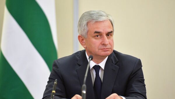 Raúl Jadzhimba, presidente de Abjasia (archivo) - Sputnik Mundo
