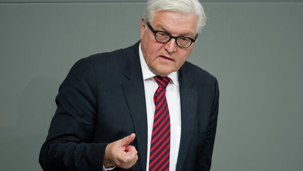 Frank-Walter Steinmeier, ministro de Asuntos Exteriores de Alemania - Sputnik Mundo