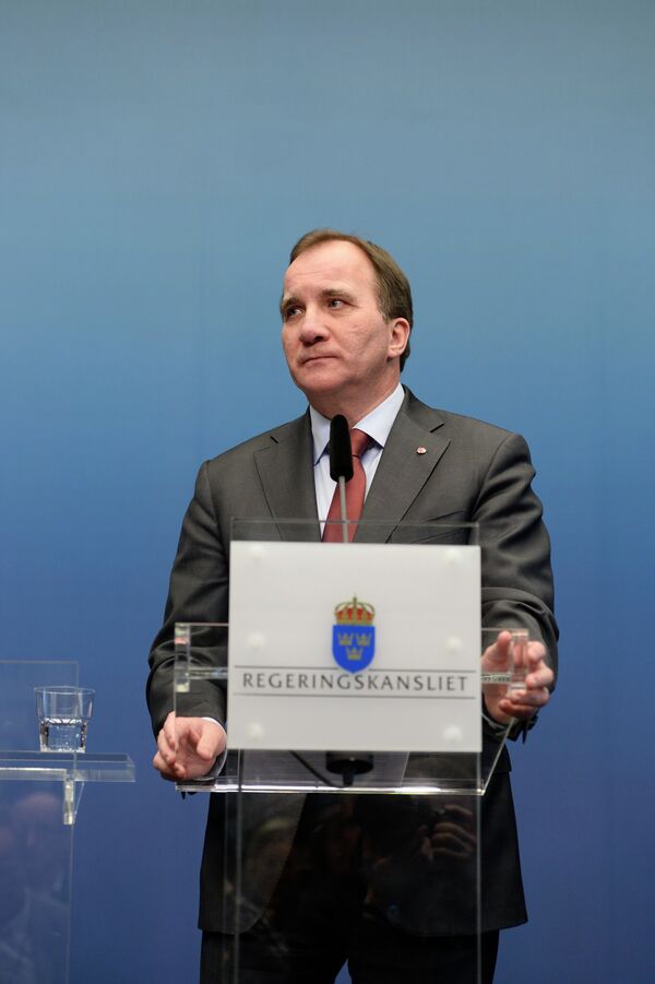 Stefan Löftven,  primer ministro de Suecia - Sputnik Mundo
